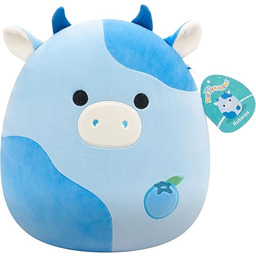 Squishmallows SQCR06624 - Rutanya krowa 30 cm, oficjalny