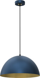 Lampa wisząca BETA, MLP8288, 35 cm, granatowy/złoty, 1x60W