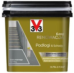 Farba Renowacyjna Easy Renowacja Podłogi Schody szary marengo