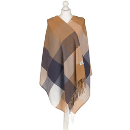 Dwustronny szalik damski Peterson PTN SP100 khaki