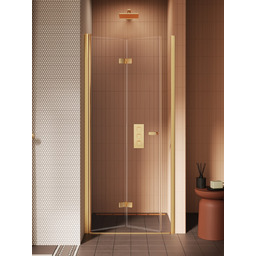 New Trendy New Soleo Gold Brushed drzwi wnękowe