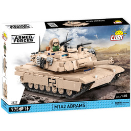 Zestaw klocków Cobi M1A2 Abrams 975 el.