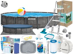 Basen Intex 549x122 Ogrodowy Stelażowy 26744 20w1
