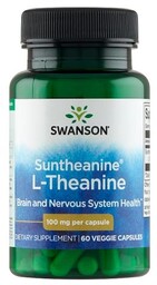 SWANSON Suntheanine L-Teanina 100mg, 60 kapsułek