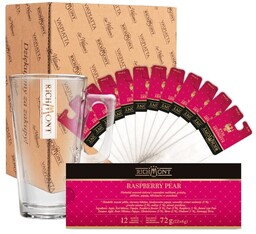 ZESTAW Herbata Richmont Raspberry Pear 12 saszetek +