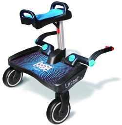 Lascal, BuggyBoard, Zestaw, Niebieski, Maxi+