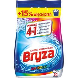 Bryza Proszek Do Prania Kolorowych Tkanin 4w1 4,55kg,