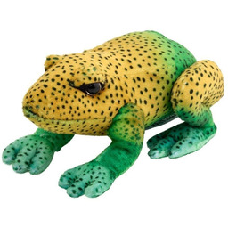 Żaba zielono-żółta 13cm