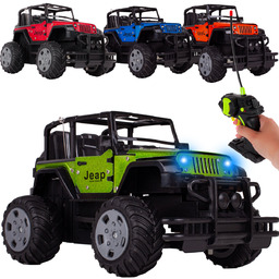 Auto Terenowe Jeep Rc 1:20 Metalowe Zdalnie Sterowane