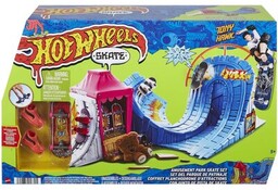 Hot Wheels Zestaw do fingerboard Skate Skatepark Wesołe