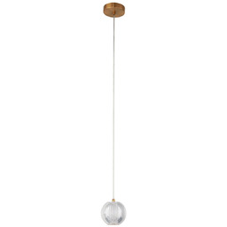 Lampa wisząca Brillant 1 złota LED CCT LP-3303/1P
