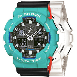 G-SHOCK SET GA-100B-7AER + BEZEL 10410475 + PASEK