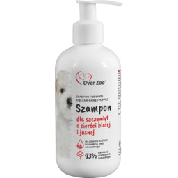 OVER ZOO Szampon dla szczeniąt białych i jasnych