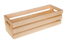 ČistéDřevo Skrzynka drewniana doniczka 40cm