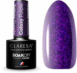 CLARESA Lakier hybrydowy Galaxy Purple 5g