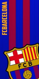 FCB FC Barcelona Toalla 100% poliester, Azulgrana 70