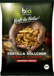 Bio Zentrale Chipsy tortilla rurka pomidorowe bezglutenowe 125