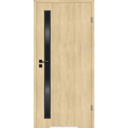 Skrzydło drzwiowe 60P pokojowe dąb amber lakierowane vega