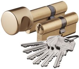 Zestaw wkładek Wilka klasa 6/C komplet 40/65+40G/65 mosiądz