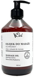 Naturalny wegański olejek do masażu ciała VCee 500