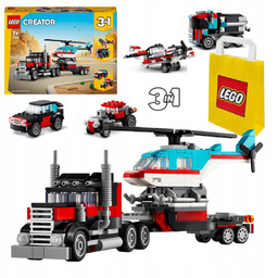 Lego Creator 3in1 31146 Samochód Ciężarówka helikopter Cysterna