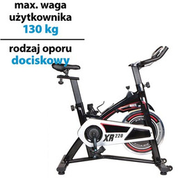 HERTZ FITNESS Rower spinningowy XR-220