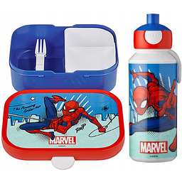 Mepal Śniadaniówka Kanapnik Szkoły Dziecka Lunchbox Bidon Spiderman