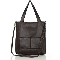 Torebka damska shopper A4 skóra naturalna - MAZZINI