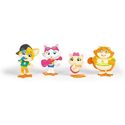 Smoby 44 Koty Zestaw Figurek, Wielokolorowy, od 3