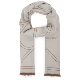 Szal Calvin Klein Emblem Repeat Lw Shawl