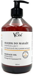 Naturalny wegański olejek do masażu ciała VCee 500