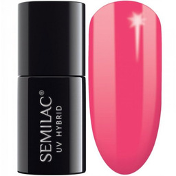SEMILAC Lakier hybrydowy 042 Neon Raspberry 7 ml
