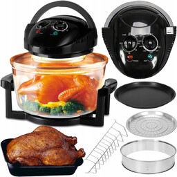 Kombiwar Halogenowy Mini Piekarnik + Cały Zestaw Akcesoriów