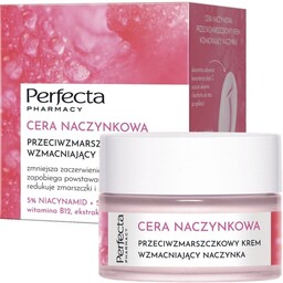 PERFECTA Pharmacy Cera Naczynkowa Przeciwzmarszczkowy Krem wzmacniający naczynka