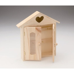 Glorex Skrzynka na klucze, sosna FSC, drewno, naturalna,