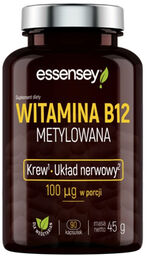 Essensey Witamina B12 metylowana, 90 kapsułek