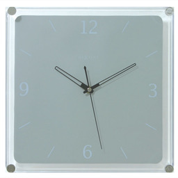 Nextime Kwadratowy zegar ścienny Mega