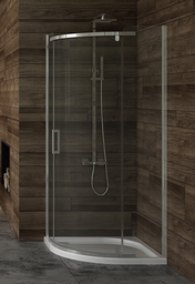 New Trendy New Komfort kabina półokrągła R55 90x90x195