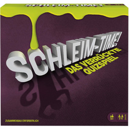 Mattel Games GKV76 Schleim Time gra z ciekawostkami