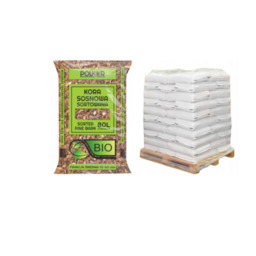 Kora sosnowa sortowana BIO 80 l 10-60 mm