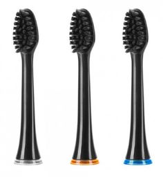 SEYSSO Carbon Range Professional Black końcówki do szczoteczki