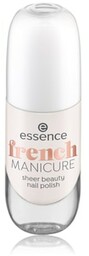 essence french MANICURE sheer beauty nail polish Lakier