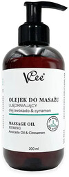 Naturalny wegański olejek do masażu VCee 200 ml