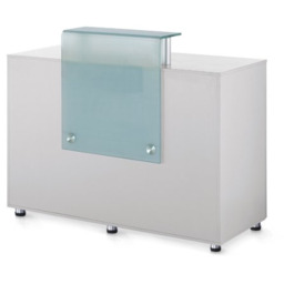 Biurko do recepcji BD-3307 Białe