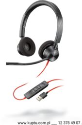 Blackwire 3320 przewodowy zestaw słuchawkowy USB A (213934-01)