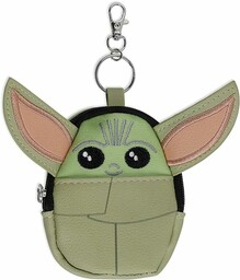 DISNEY Baby Yoda zielony mini plecak brelok, Zielony,