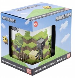 Kubek Minecraft 330Ml Steve Alex Creeper Zombie Or