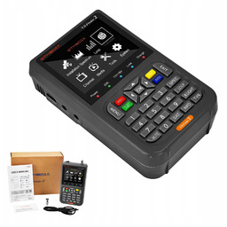 Miernik sygnału Sat telewizji satelitarnej DVB-S2X