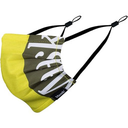 MAASK Tarcza wielokrotnego użytku maska higieniczna unisex, limonka,