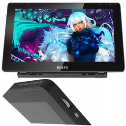Tablet graficzny Bosto 16HDK Przyciski